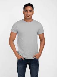 Round Neck Plain Tshirt